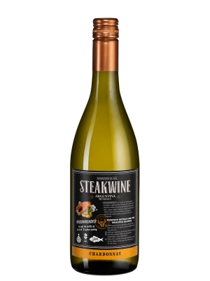 Вино Steakwine Chardonnay Black Label 2018, 0.75 л