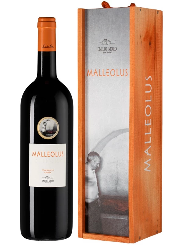 Ribera del Duero DO, Malleolus, wooden box