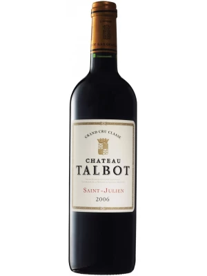 Вино Chateau Talbot, St-Julien AOC 4-me Grand Cru Classe 2006, 0.375 л