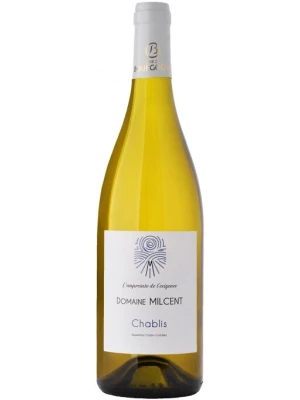 Вино Domaine Milcent, Chablis AOC 2022, 0.75 л