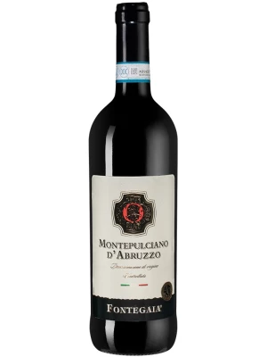 Вино Fontegaia Montepulciano d'Abruzzo DOC 2022, 0.75 л