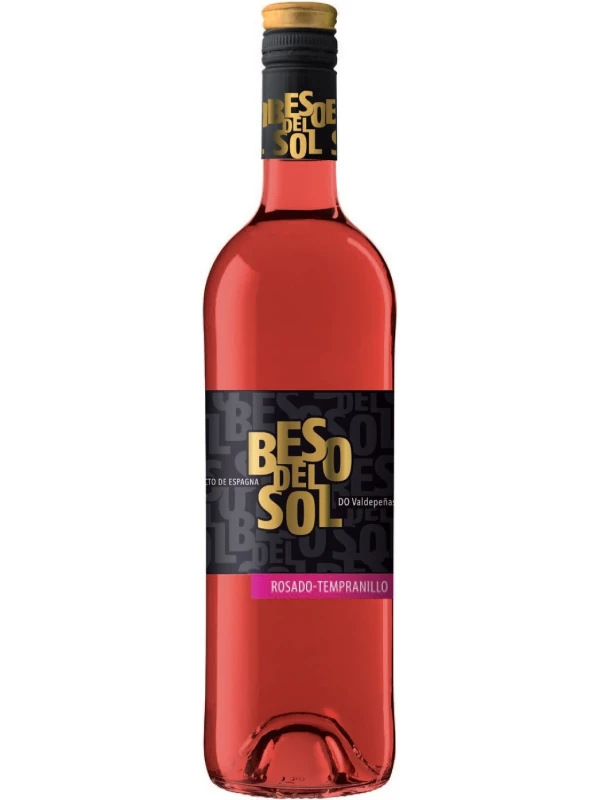 Beso del Sol Rosado-Tempranillo, Valdepenas DO