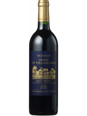 Вино Chateau De Villegeorge Cru Bourgeois Superieur, Haut Medoc AOC 2012, 0.75 л