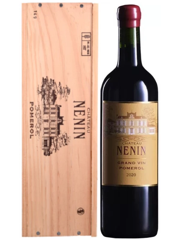 Chateau Nenin, Pomerol AOC, wooden box