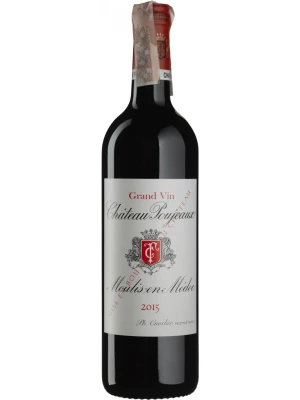 Вино Chateau Poujeaux, Moulis-en-Medoc AOC Cru Bourgeois 2015, 0.75 л