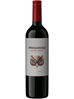 Вино Progreso Syrah-Malbec, Mendoza 2024, 0.75 л
