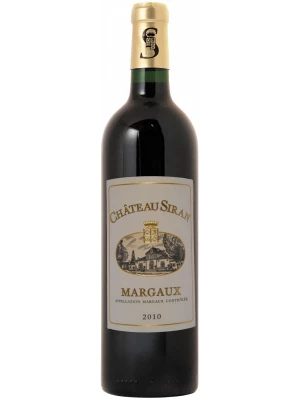 Вино Chateau Siran, Margaux AOC Cru Bourgeois 2010, 0.75 л