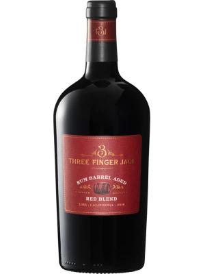 Вино Three Finger Jack Rum Barrel Red Blend 2019, 0.75 л