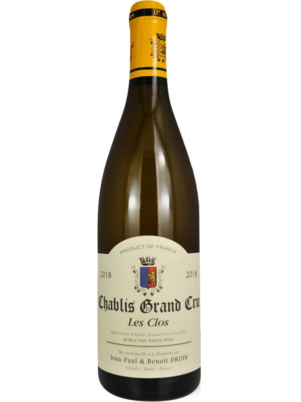Jean-Paul & Benoit Droin, Chablis Grand Cru Les Clos AOC