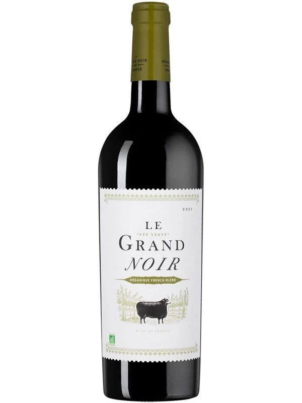 Le Grand Noir Organique French Red Blend, Pays d'Oc IGP
