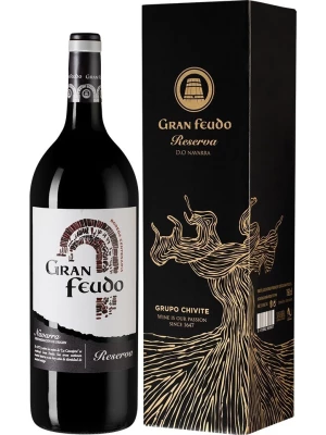 Вино Gran Feudo Reserva, Navarra DO, gift box 2014, 1.5 л