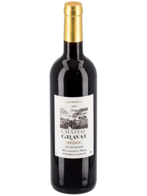 Вино Chateau Gravat, Medoc AOC Cru Bourgeois 2019, 0.75 л