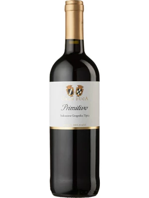 Вино Gran Duca Primitivo IGT 2019, 0.75 л