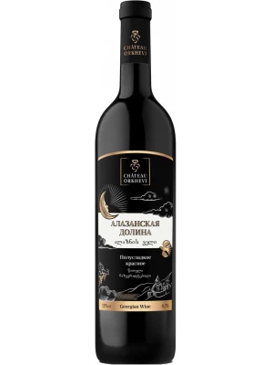 Вино Chateau Orkhevi Alazani Valley Red 0.75 л