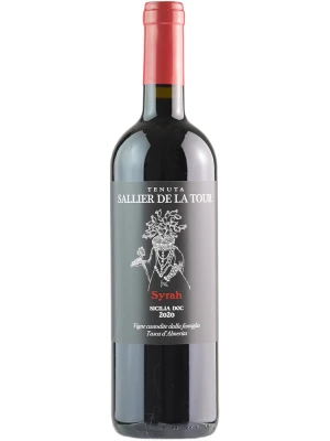 Вино Sallier de La Tour, Syrah, Sicilia DOC 2020, 0.75 л