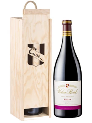 Вино Vina Real, Gran Reserva, wooden box 2006, 1.5 л