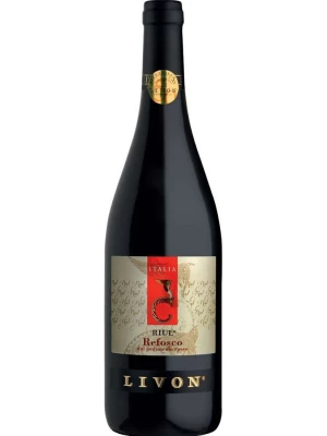 Вино Livon, Riul Refosco dal Peduncolo Rosso DOC 2020, 0.75 л