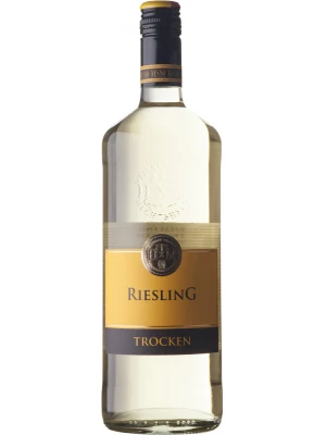 Вино Weinkellerei Hechtsheim, Mullerhof Riesling Trocken 1 л