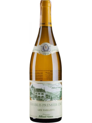 Вино Billaud-Simon, Chablis Premier Cru Les Vaillons 2018, 0.375 л
