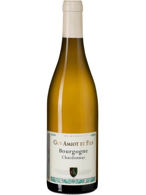 Вино Domaine Amiot Guy et Fils, Bourgogne Chardonnay AOC 2018, 0.75 л