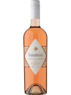Вино TerraMater, Vineyard Reserve Zinfandel-Shiraz Rose 2022, 0.75 л