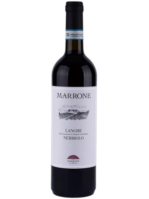 Вино Famiglia Marrone, Nebbiolo, Langhe DOC 2020, 0.75 л