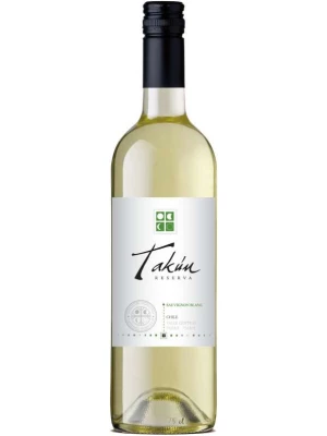 Вино Takun Sauvignon Blanc Reserva 2022, 0.75 л