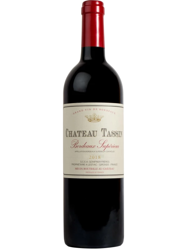 Sichel, Chateau Tassin, Bordeaux Superieur AOC