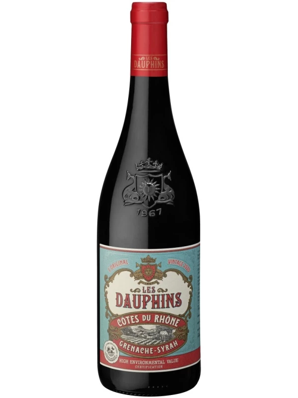 Cellier des Dauphins, Les Dauphins Grenache-Syrah, Cotes du Rhone AOC