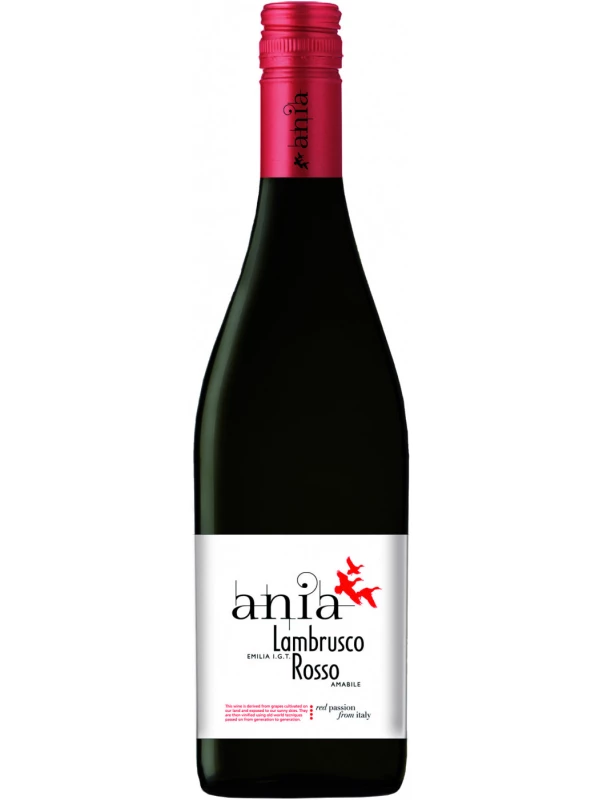 Ania Lambrusco Rosso Amabile, Emilia IGT