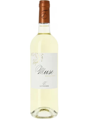 Вино La Faviere, Muse Blanc, Bordeaux AOC 2020, 0.75 л