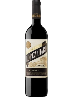 Вино Hacienda Lopez de Haro, Reserva, Rioja DOCa 2018, 0.75 л