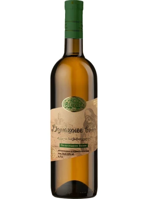 Вино Georgian Wine House, Old Georgia Domashnee White Semi-Sweet 0.7 л