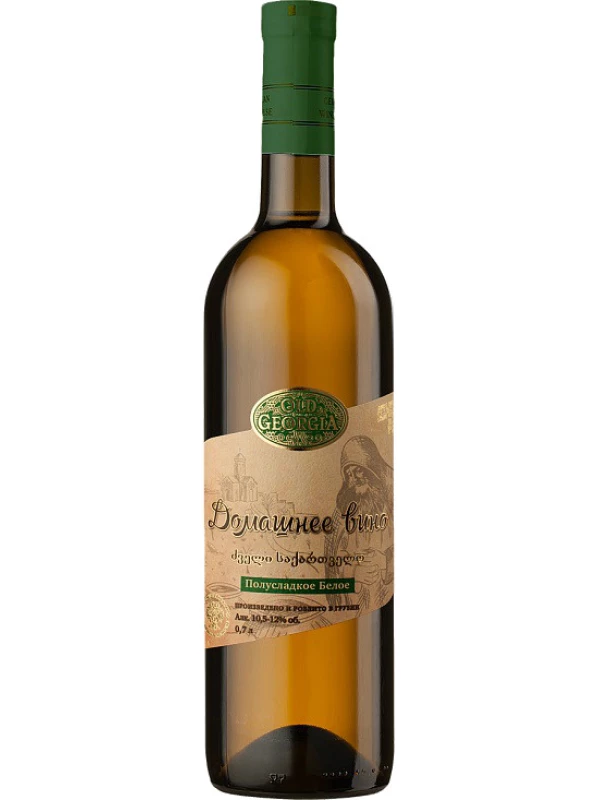 Georgian Wine House, Old Georgia Domashnee White Semi-Sweet