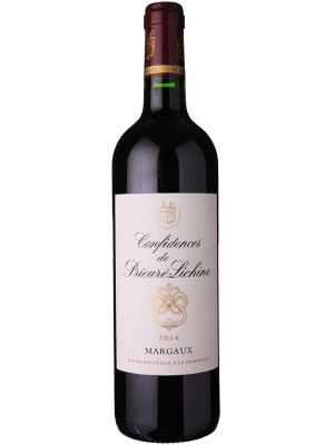 Вино Confidences de Prieure-Lichine, Margaux AOC 2014, 0.75 л