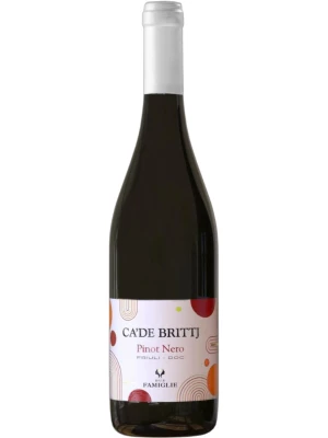 Вино Ca'De Brittj Pinot Nero, Friuli DOC 2022, 0.75 л