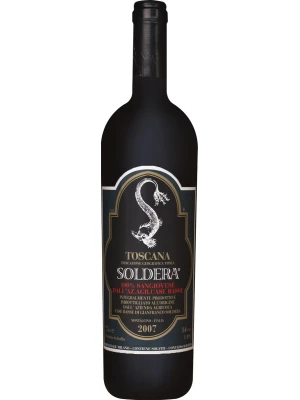 Вино Case Basse, Soldera Sangiovese, Toscana IGT 2007, 0.75 л