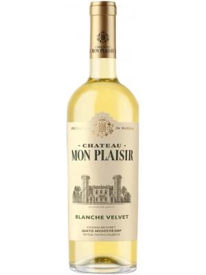 Вино Chateau Mon Plaisir Blanche Velvet Semi-Sweet 0.75 л
