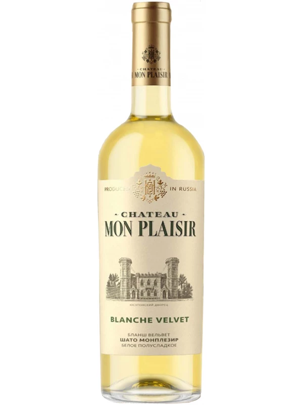 Chateau Mon Plaisir Blanche Velvet Semi-Sweet