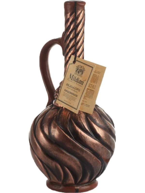 Mildiani, Kindzmarauli, ceramic bottle Sun