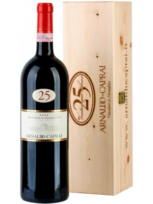 Вино Arnaldo Caprai, 25 Anni, Montefalco Sagrantino DOCG, wooden box 2009, 1.5 л