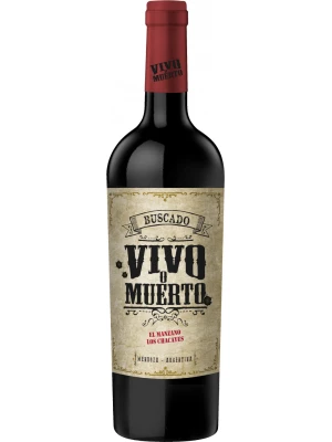 Вино Buscado Vivo o Muerto El Manzano, Los Chacayes 2019, 0.75 л