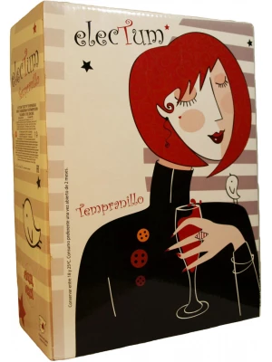 Вино Electum Tempranillo, Castilla La Mancha, bag-in-box 2021, 3 л