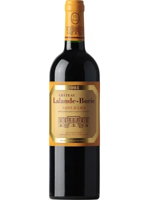 Вино Chateau Lalande Borie, Saint-Julien AOC 2008, 0.375 л