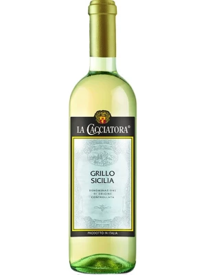 Вино La Cacciatora Grillo, Sicilia DOC 2021, 0.75 л
