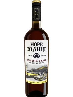 Вино Море Солнце Изабелла Южная 0.75 л