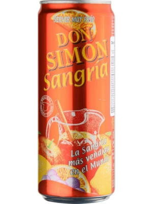 Вино Don Simon Sangria, in can 0.33 л