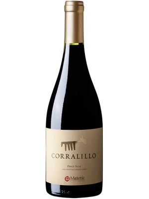 Вино Matetic, Corralillo Pinot Noir, San Antonio DO 2016, 0.75 л