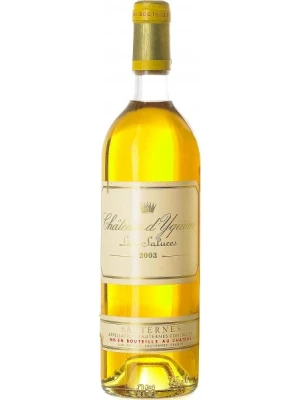 Вино Chateau d'Yquem Sauternes AOC 1-er Grand Cru Superieur 2003, 0.75 л