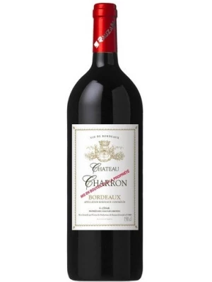 Вино Chateau Charron Rouge, Bordeaux AOC 1.5 л